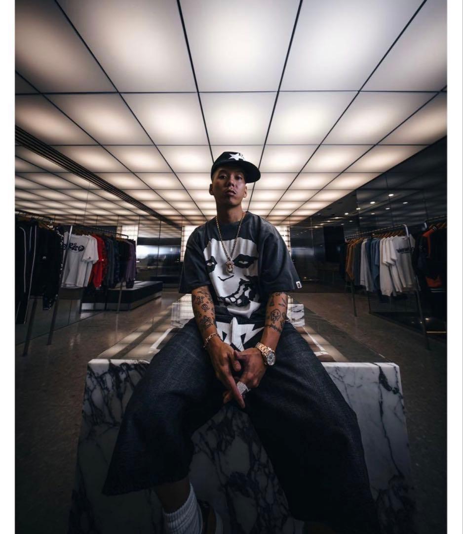 セントマイケル BAPE_SS T-SHIRT/ALWAYS LOVE M