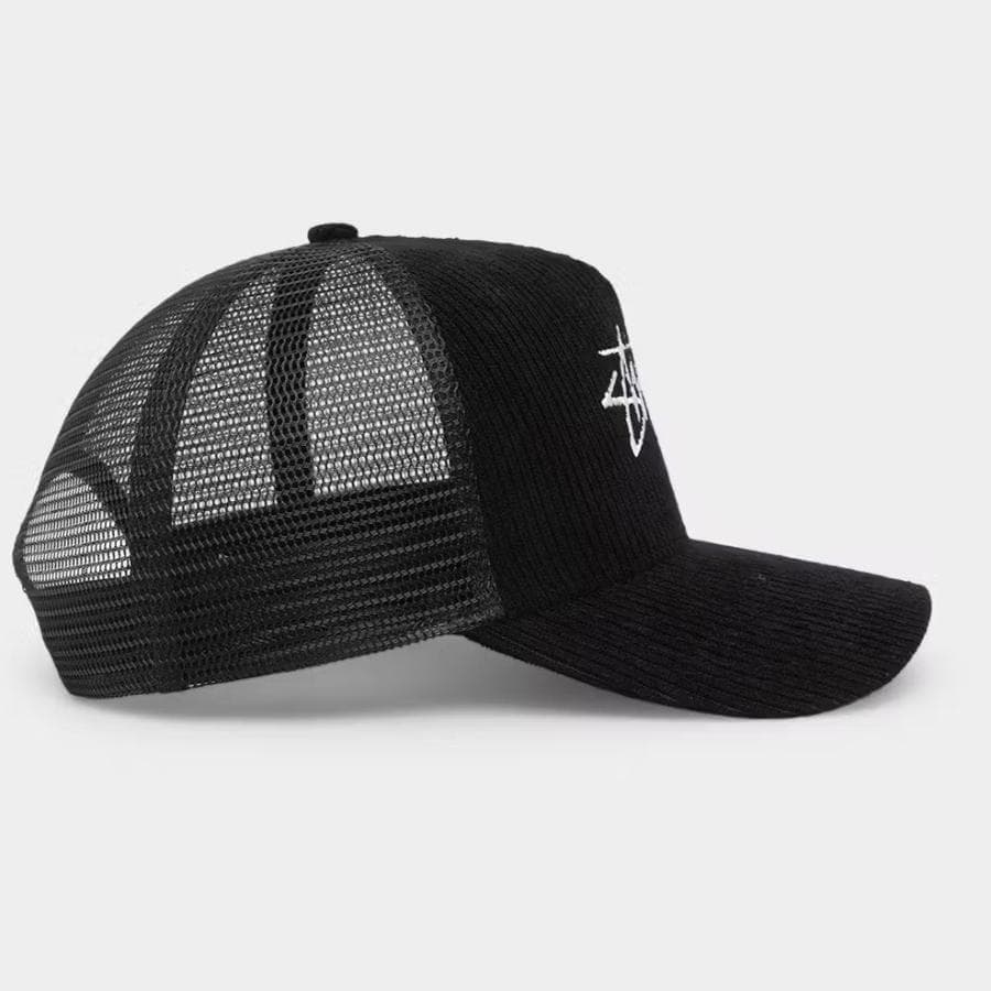STUSSY Stock Cord Trucker Cap 男女兼用