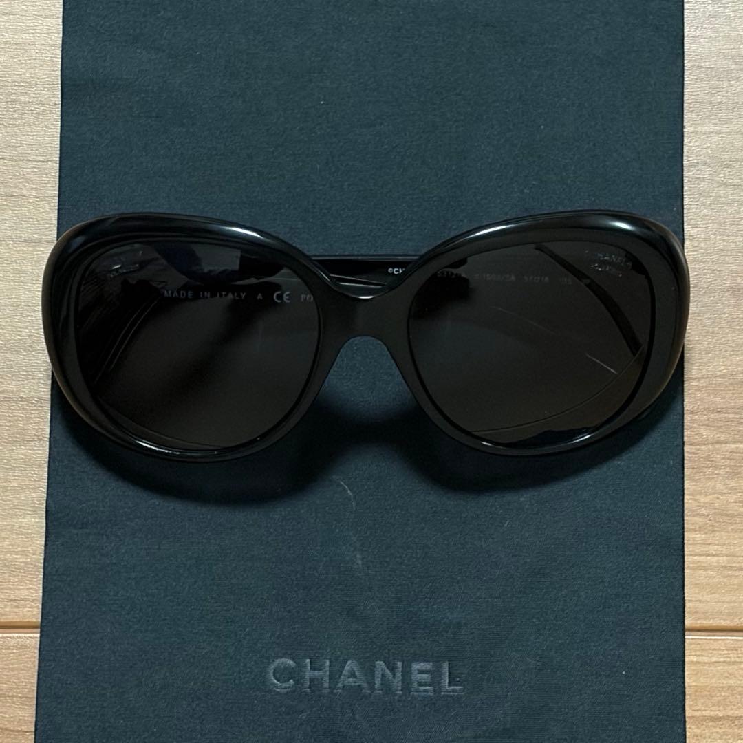 CHANEL シャネル サングラス ブラック