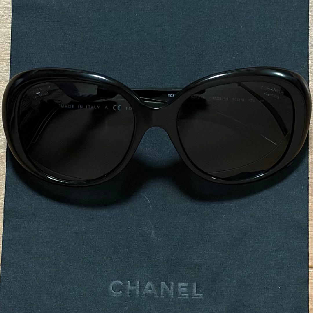 CHANEL シャネル サングラス ブラック