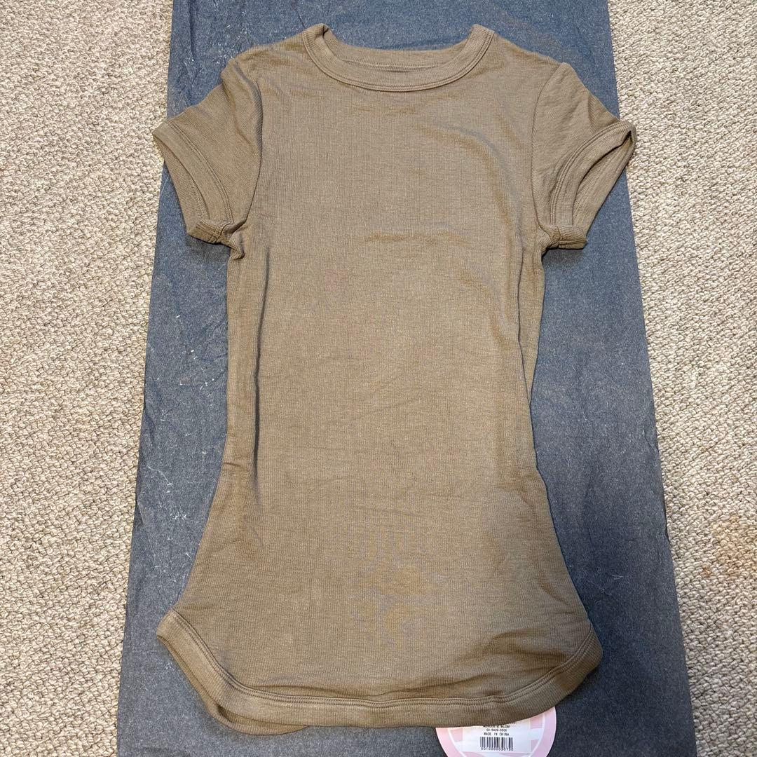 ボーダーズアットバルコニー active day today RIB TEE