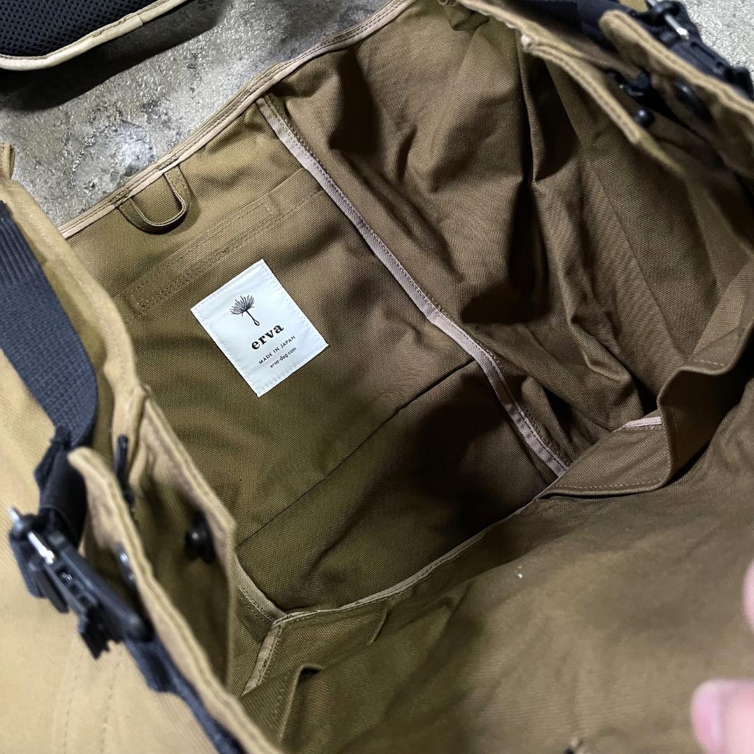 erva エルバ ポーチ付き 多機能スリング マルチバッグ サイズ2