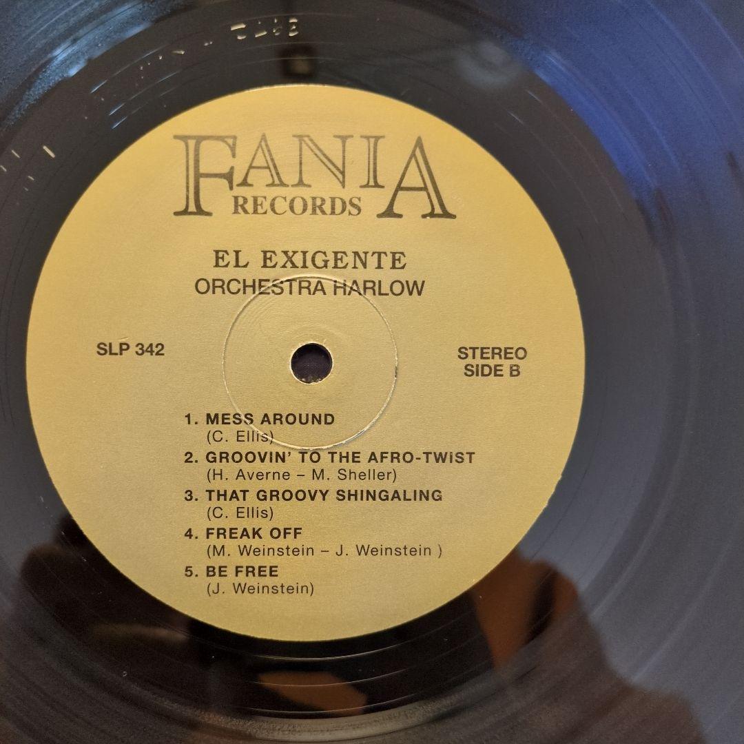 洋楽 Orchestra Harlow/ El Exigente LP reissue