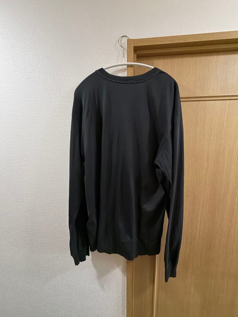 STONE  ブラック 長袖カットソー ロンT