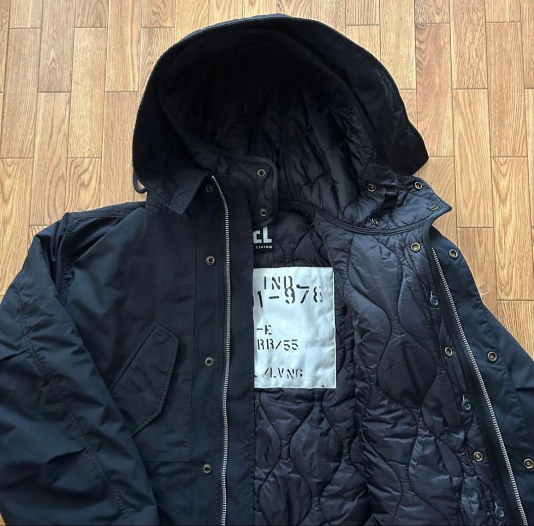 美品✨DIESEL 3way W-MILES JACKET モッズコート L相当