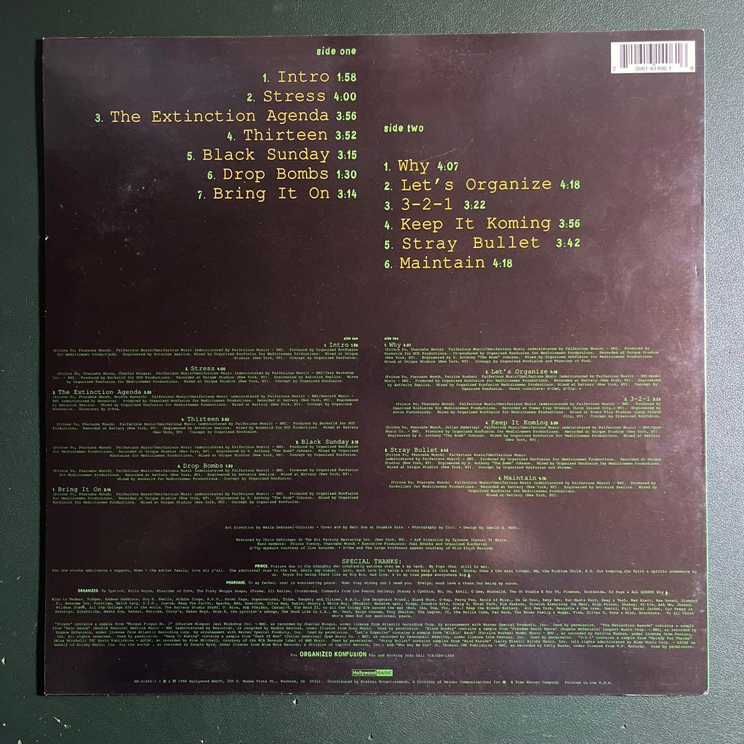 USオリジナル Organized Konfusion