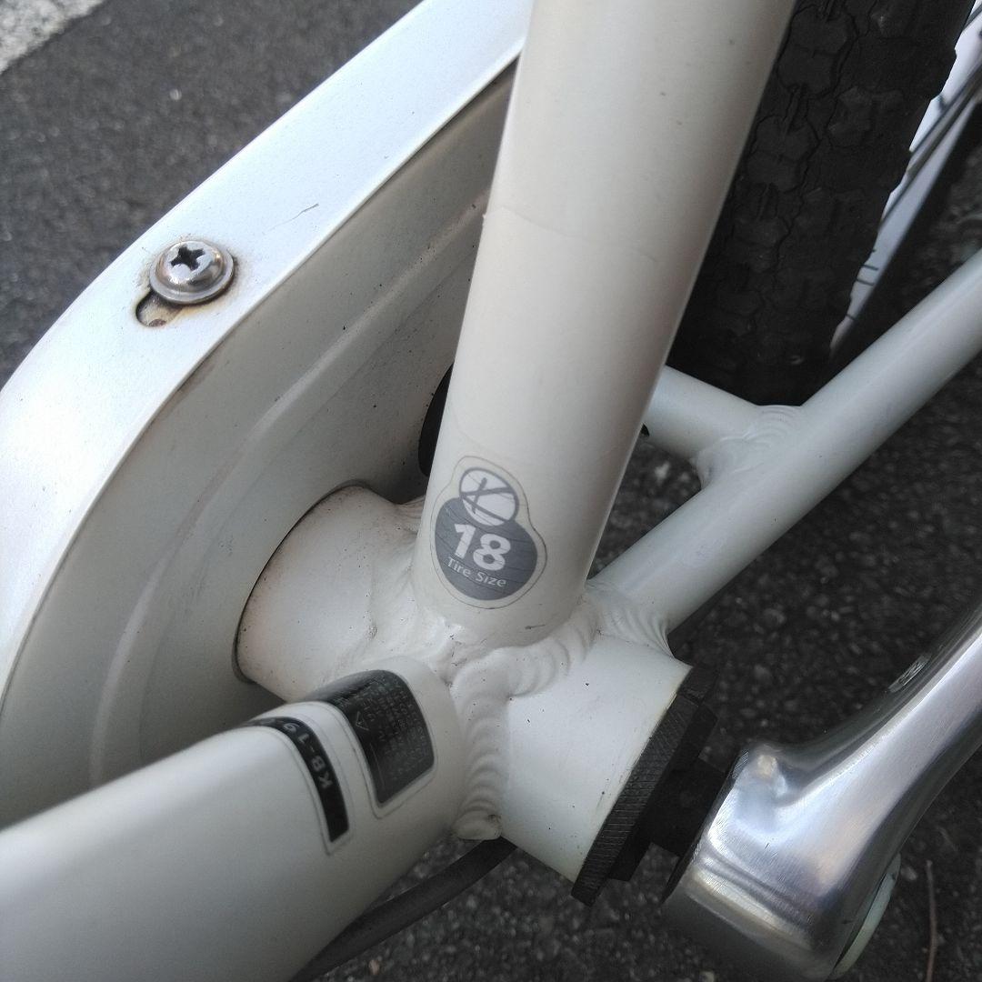 KhodaaBloom 幼児用自転車 ホワイト　18インチ