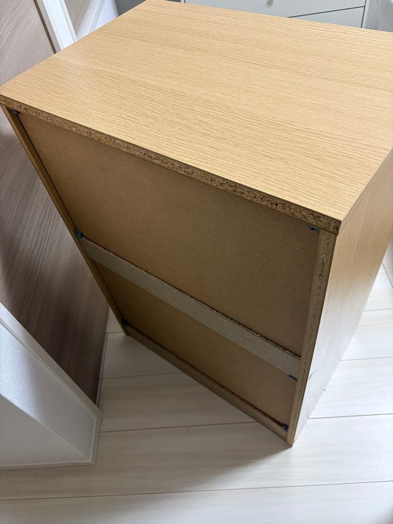 【美品 直接取引】ニトリナチュラル4段木製チェスト