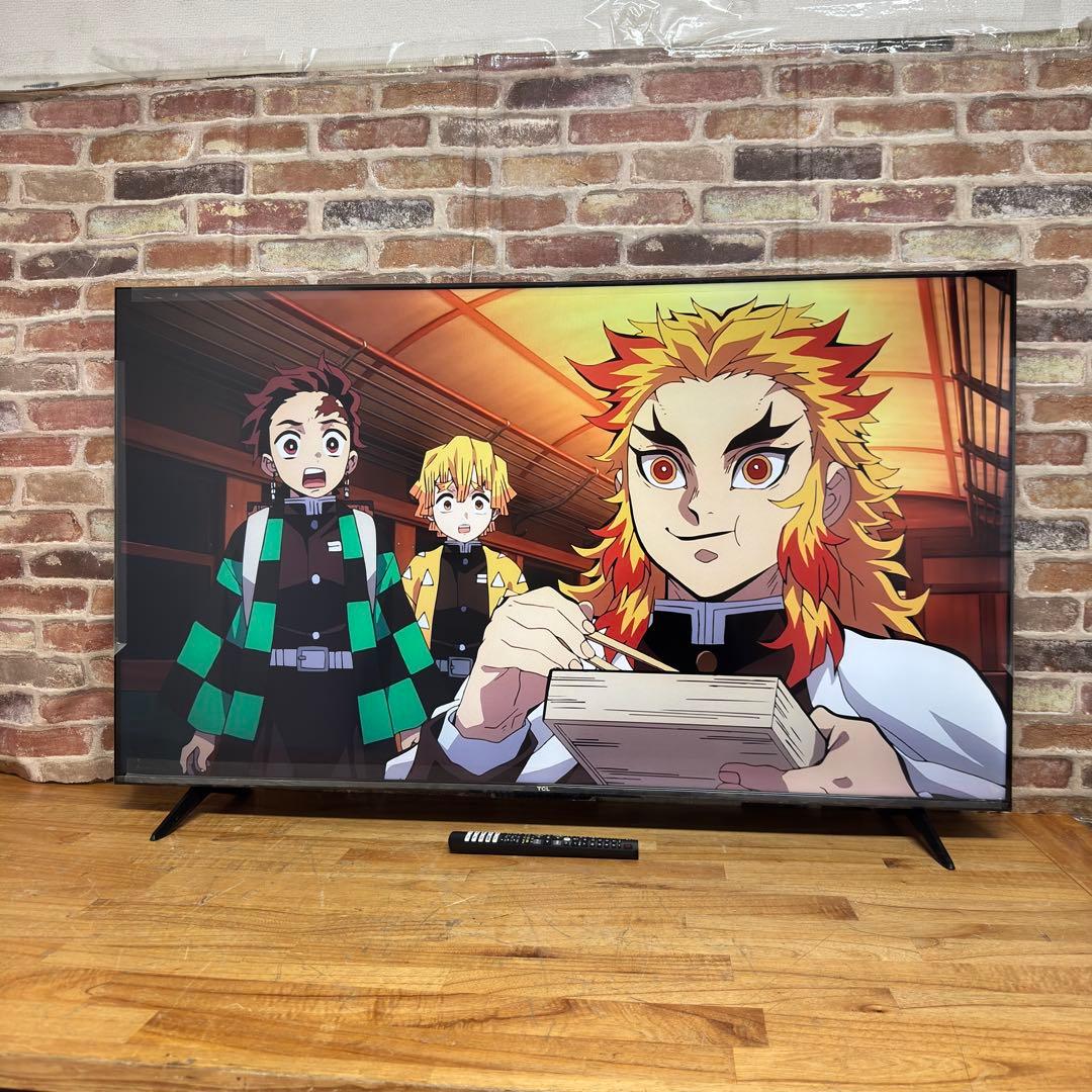 TCL 50V型 4K 液晶テレビ Google TV 50V6B 2024年製