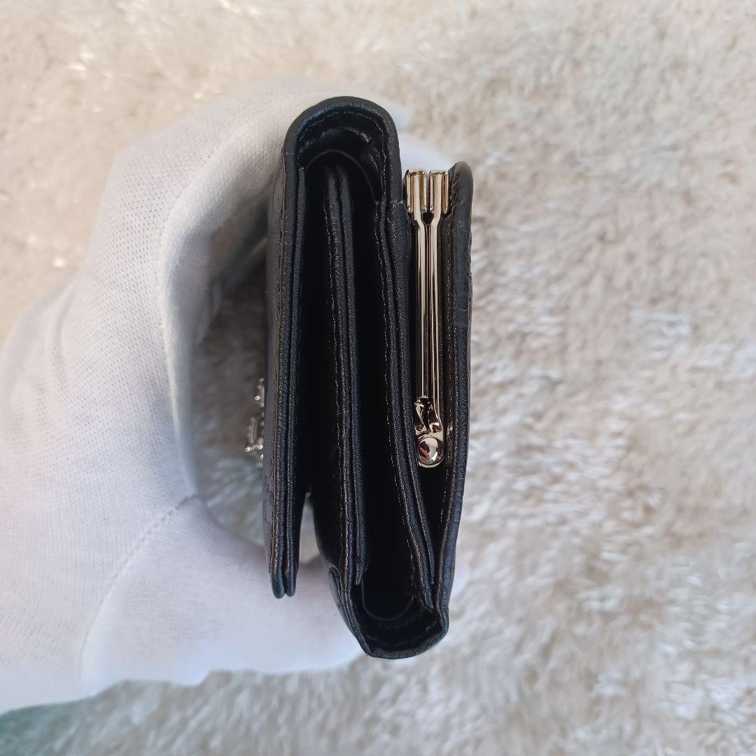 ✨極美品✨Vivienne Westwood　三つ折り財布　ブラック　袋・箱付き