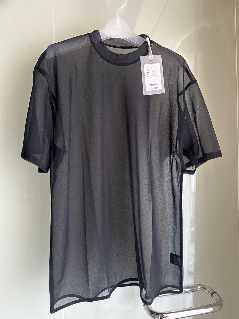 トップス todayful Halfsleeve Sheer T-shirts