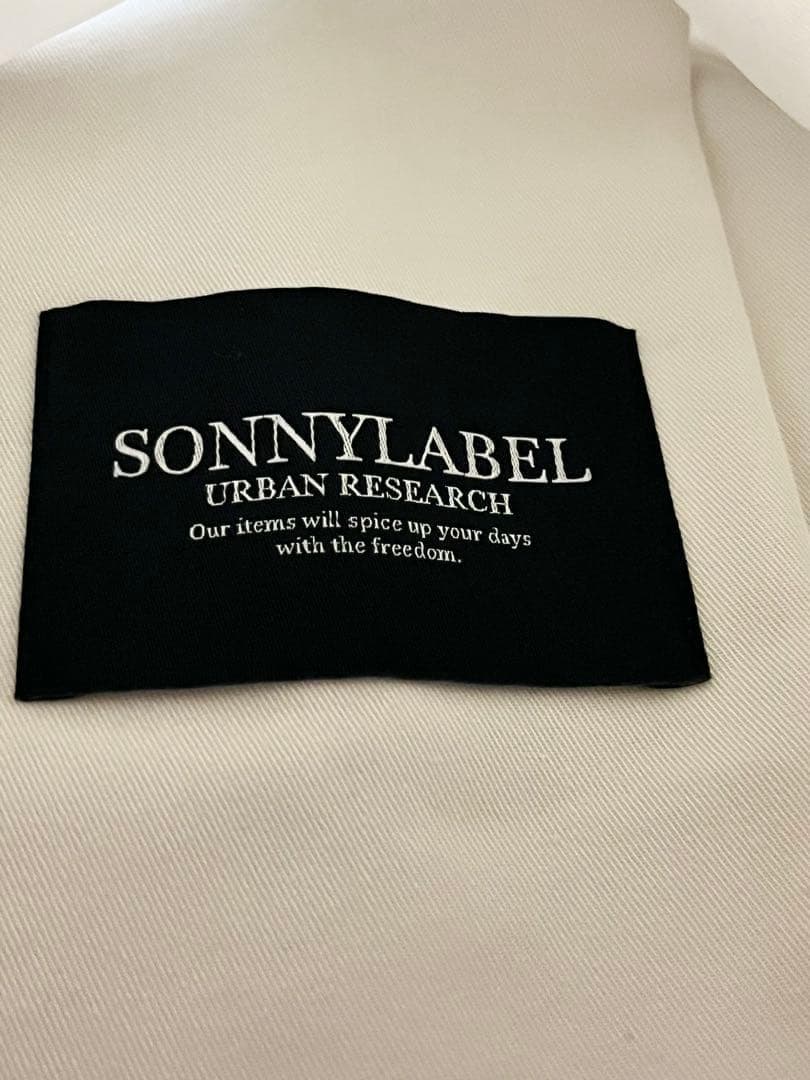タグ付き未使用 URBAN RESEARCH ライナー付き 春ノーカラーコート