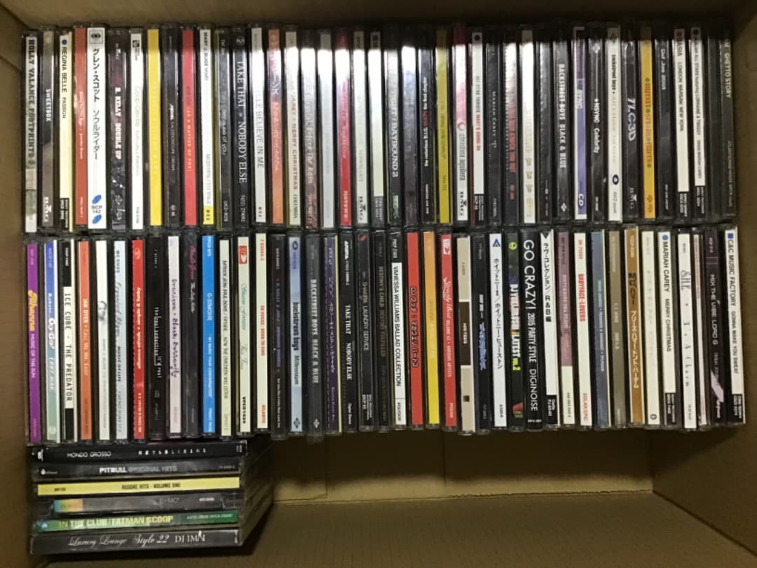 HiPHOP・R&B CD300〜350枚セット3箱 3つ購入でお願いします①