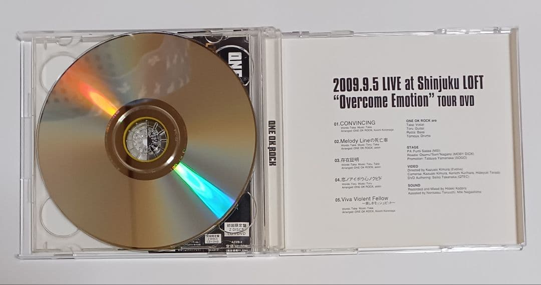 ONE OK ROCK 完全感覚Dreamer 初回限定盤 CD+DVD