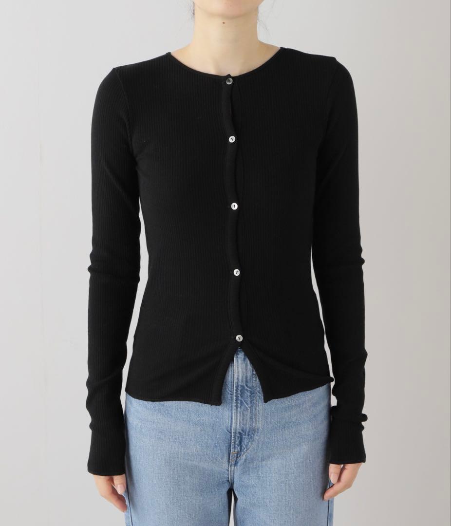 美品　Plage O rib カーディガン