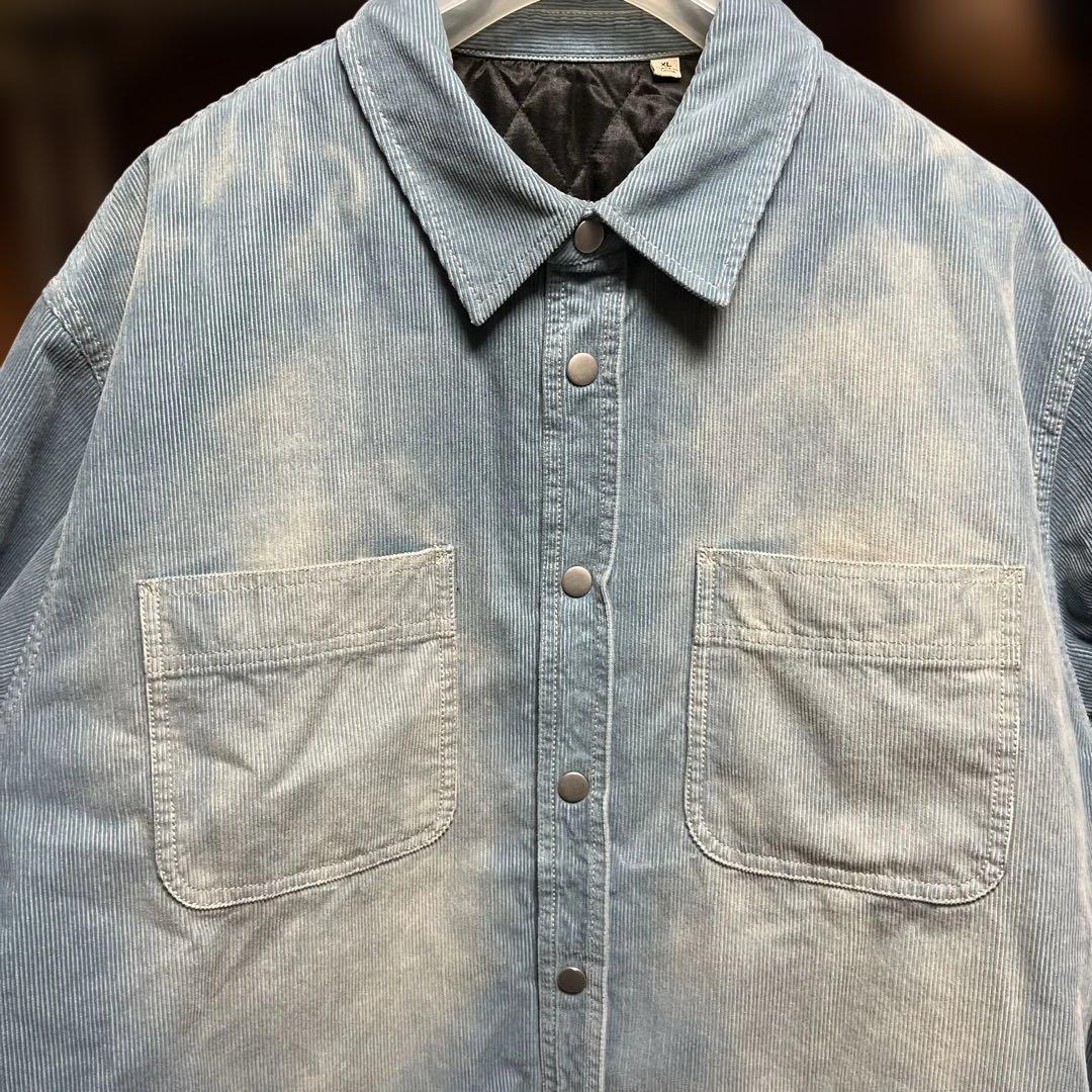 stussy workgear コーデュロイシャツ