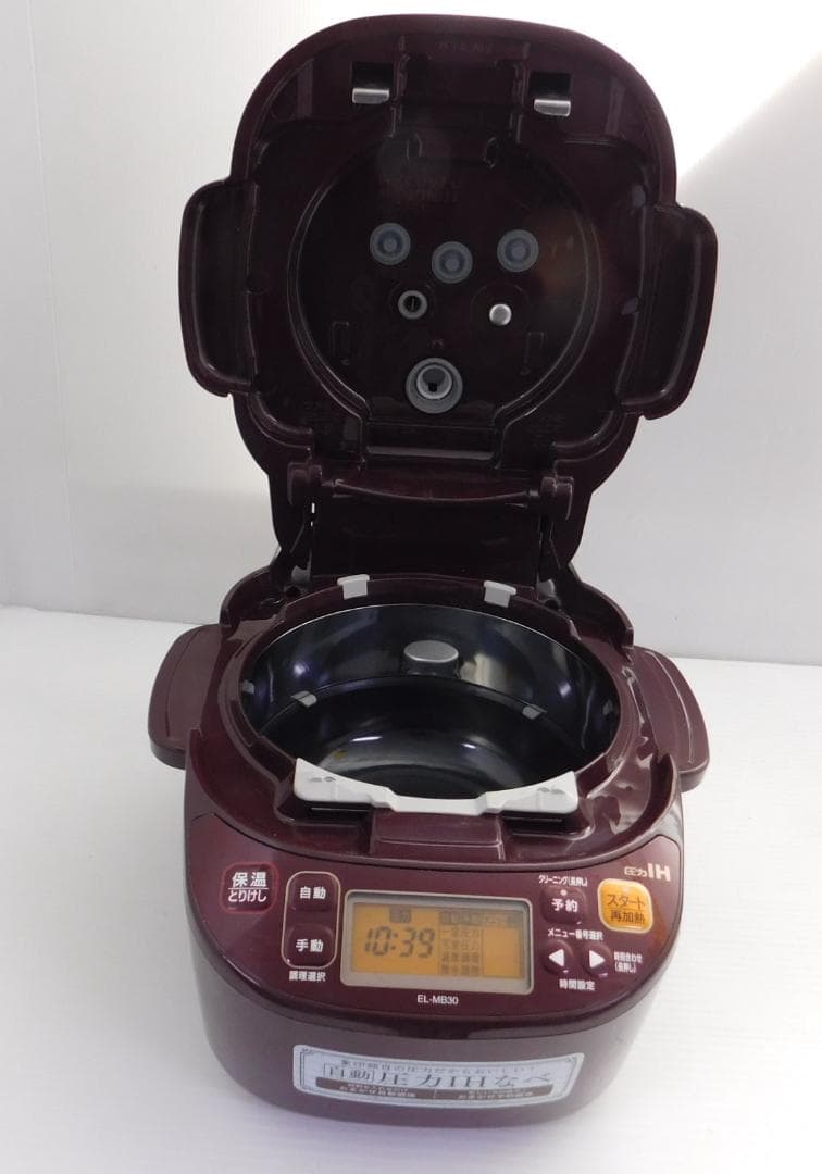 象印 圧力IHなべ（家庭用圧力鍋）VD ボルドー EL-MB30 19年製