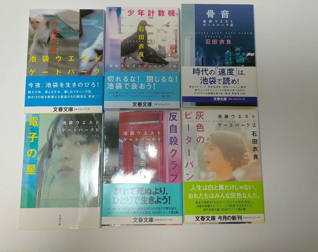 池袋ウエストゲートパーク 文庫18冊セット【美品】石田衣良 IWGP