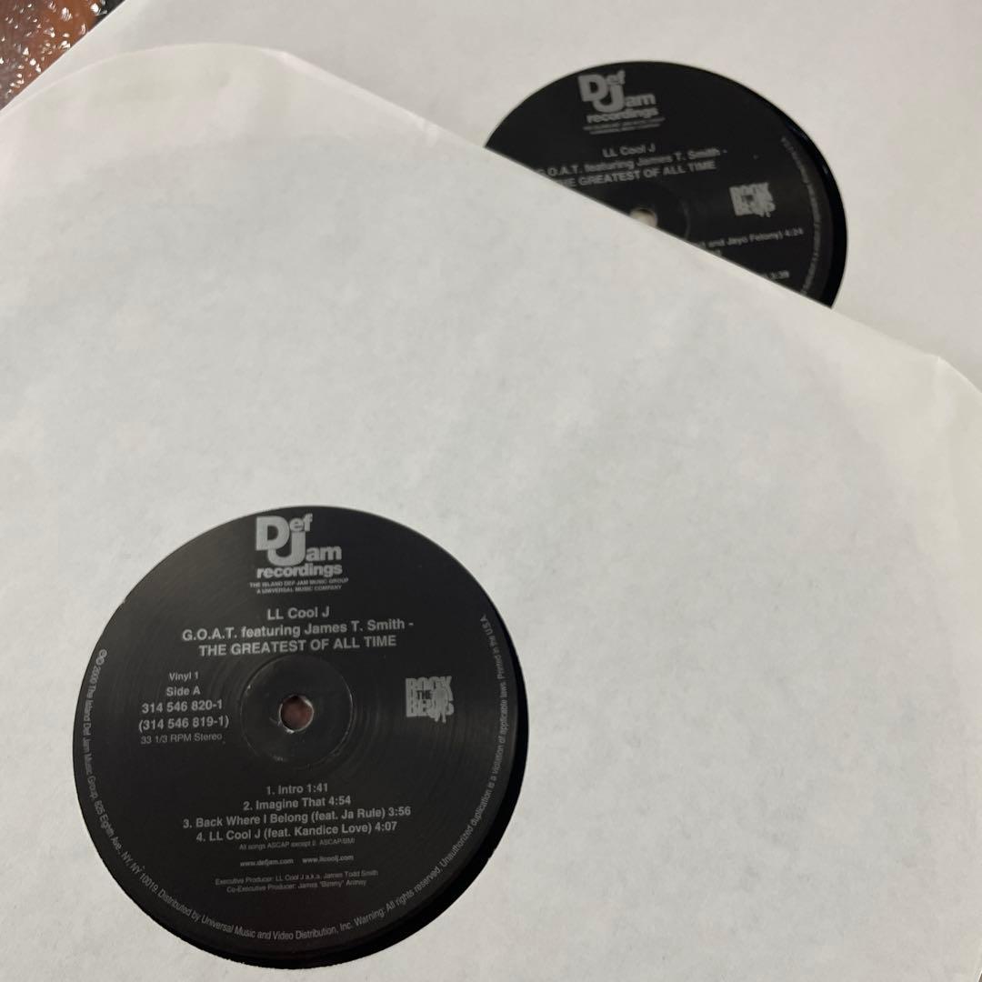 LL Cool J The Greatest of All Time美品レコード
