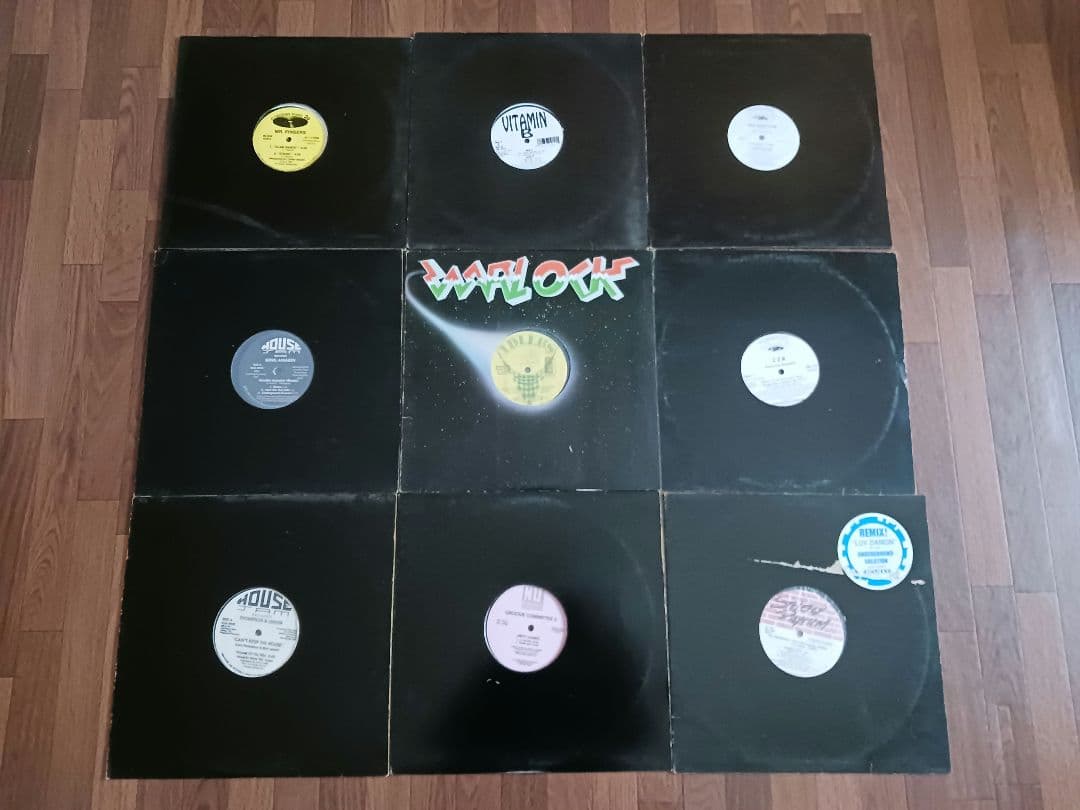 80's～90's HOUSE MUSIC《レコード》12インチ盤9枚セット