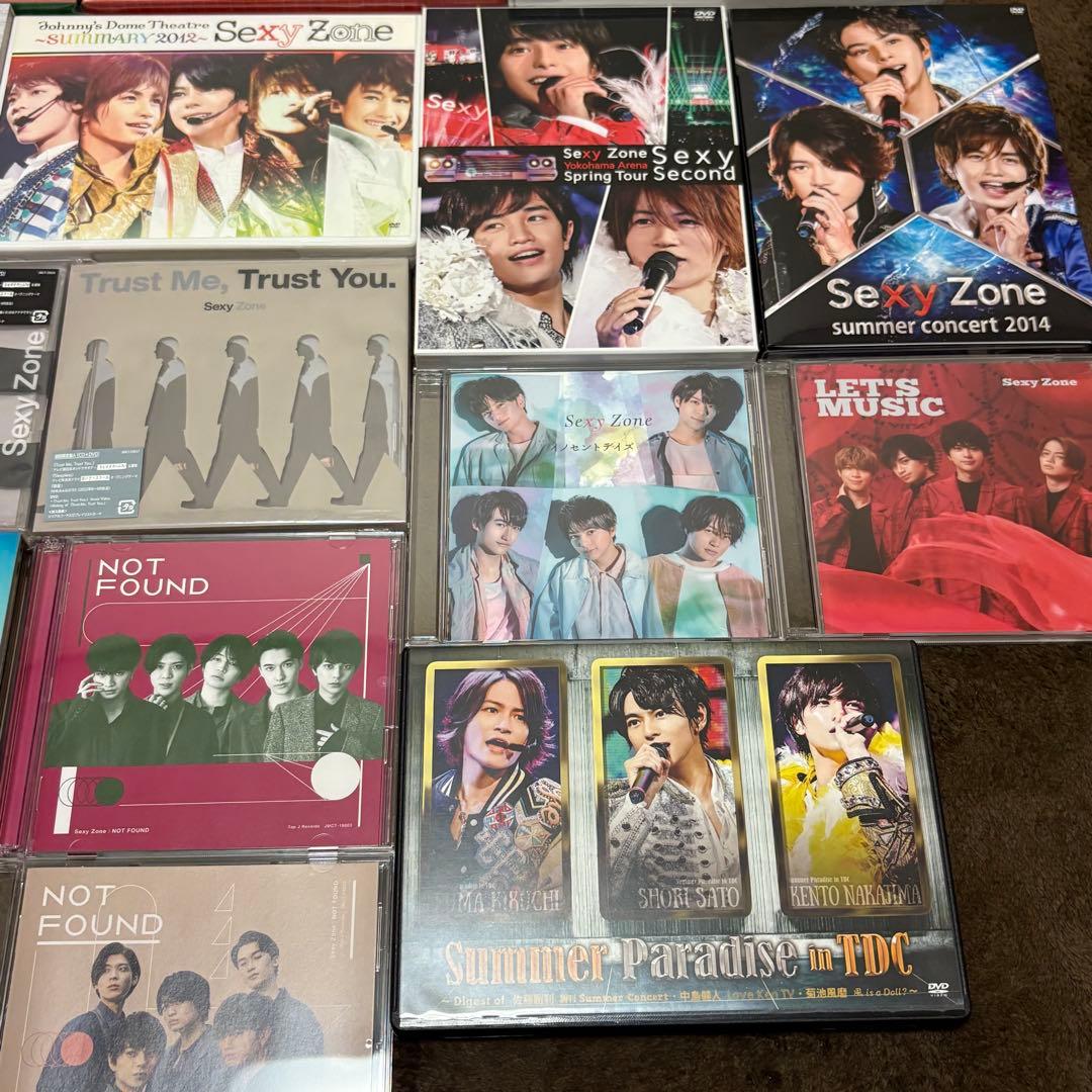 SexyZone セクゾ ブルーレイ DVD CD まとめ売り 19点