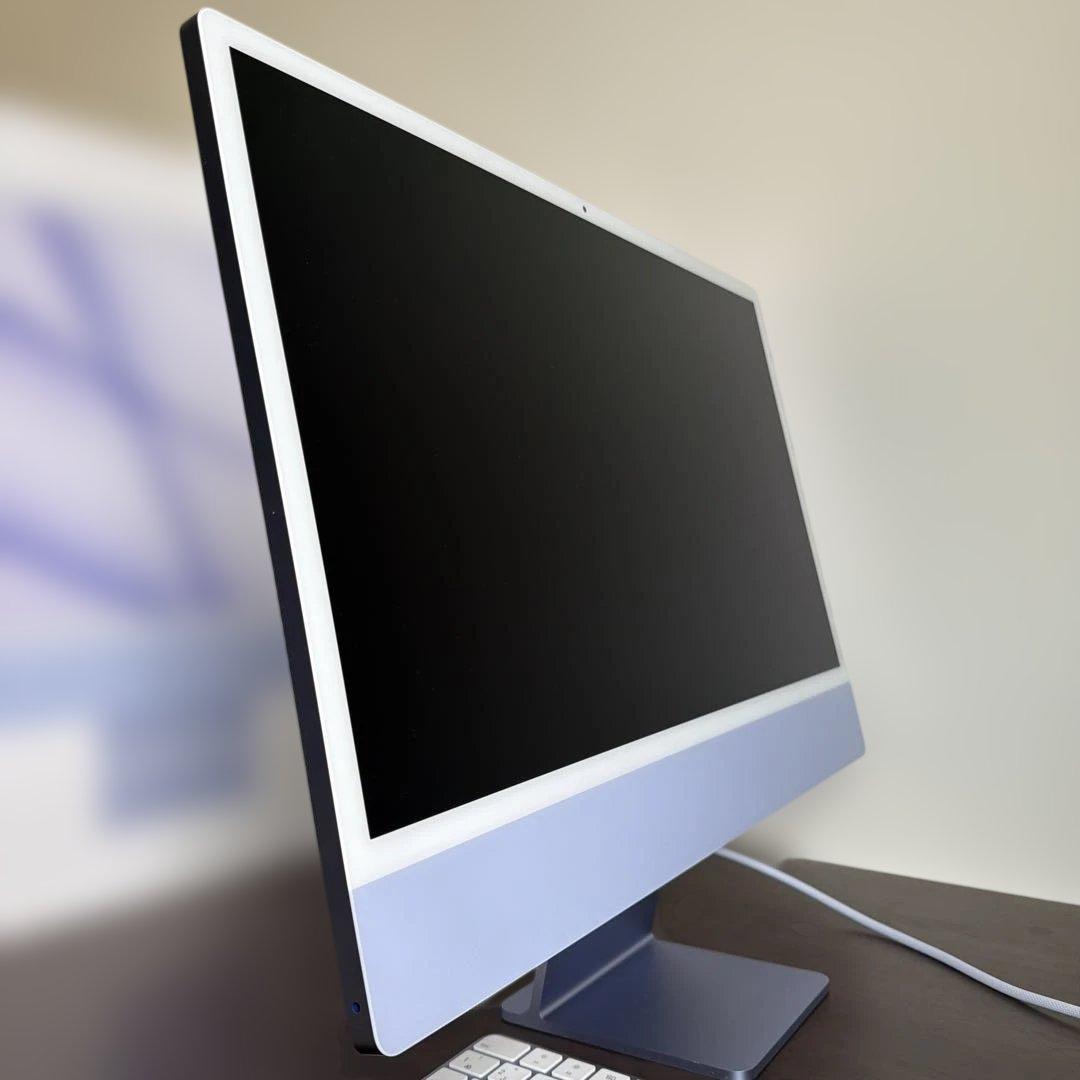 iMac24インチ(2021年),M1搭載(8GBメモリ),256GB SSD