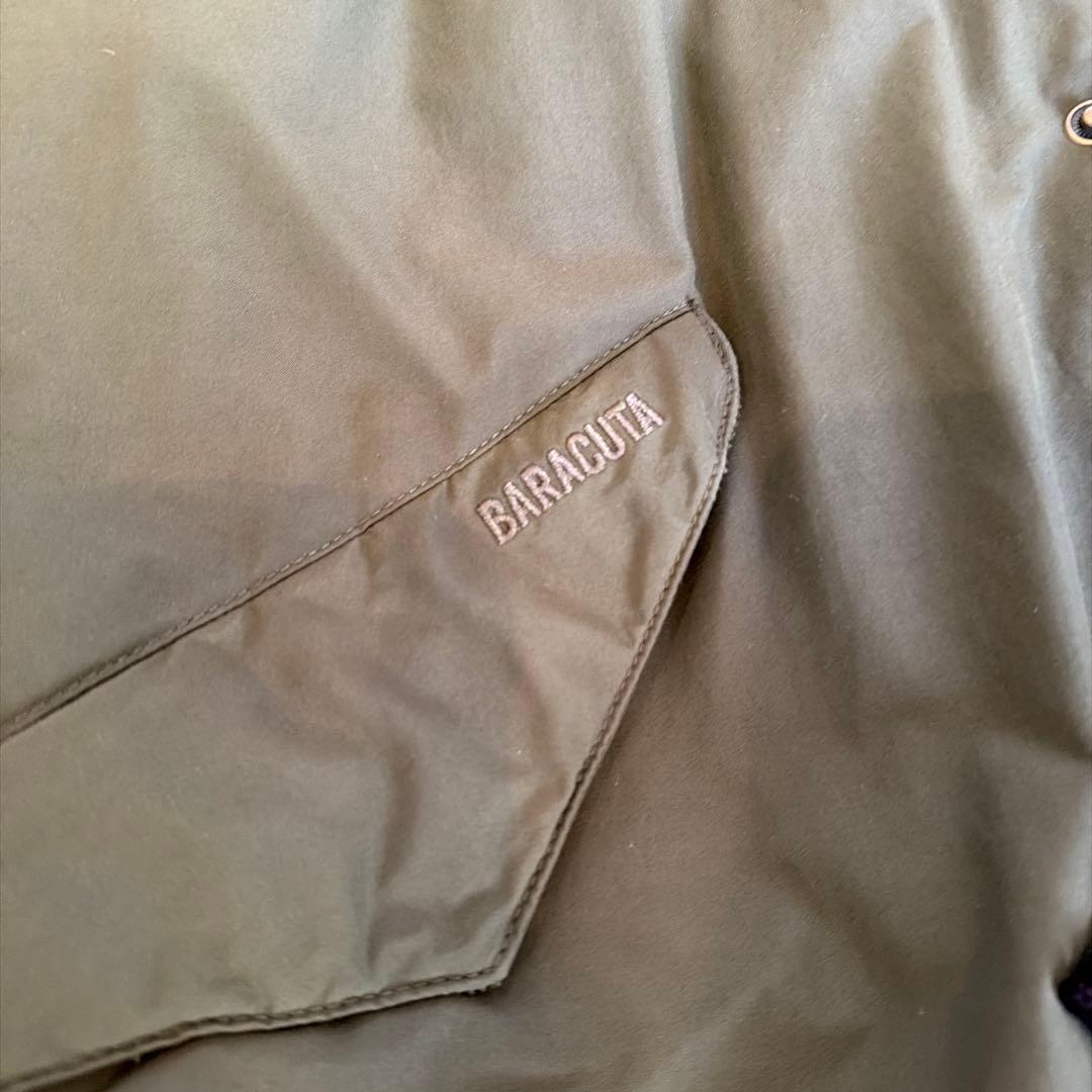 超美品　Barbour x Baracuta x Beams モッズコート