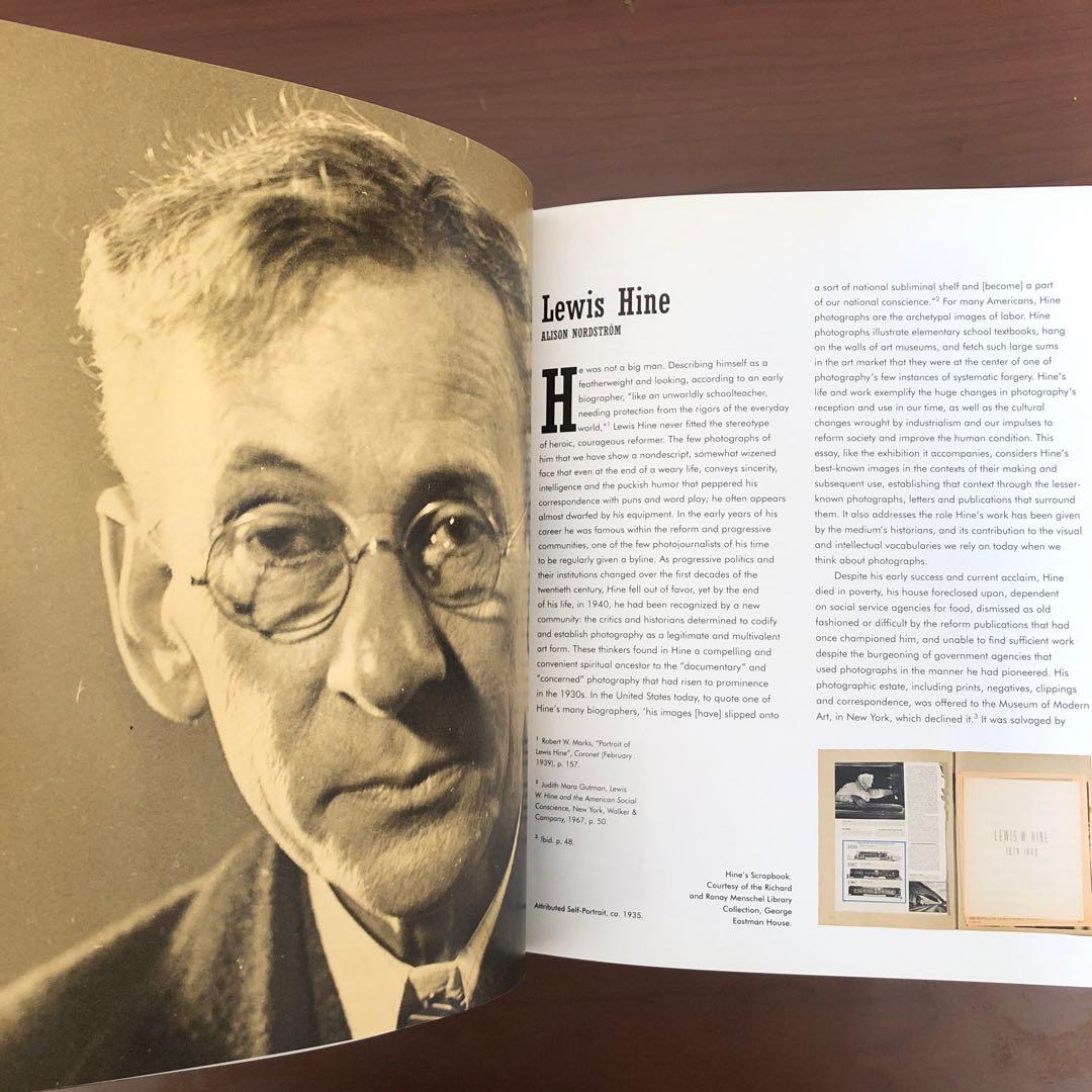 Lewis Hine 写真集 未開封 (洋書)