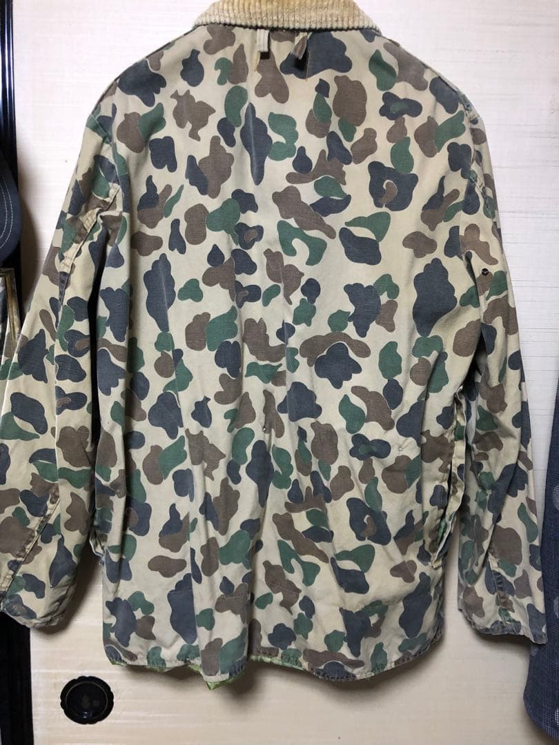 70's SAFTBAK カモ柄ハンティングジャケット VINTAGEアウトドア