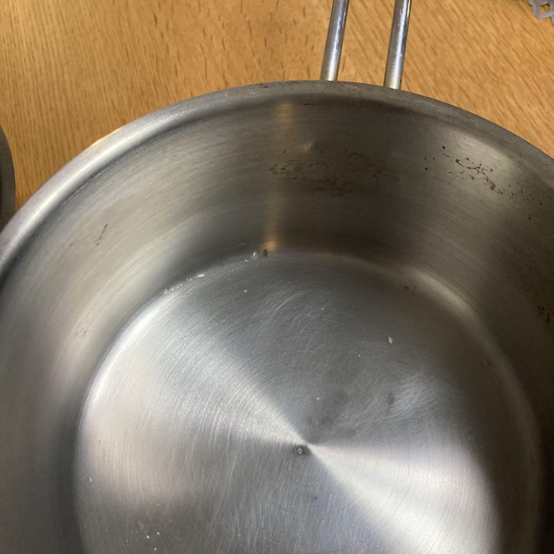【ルイ】フィスラー(Fissler) ステンレス鍋 蓋付　スナッキーセット