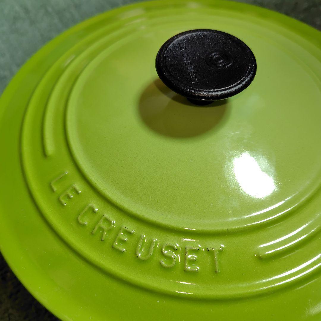LE CREUSET グリーン ホーロー鍋