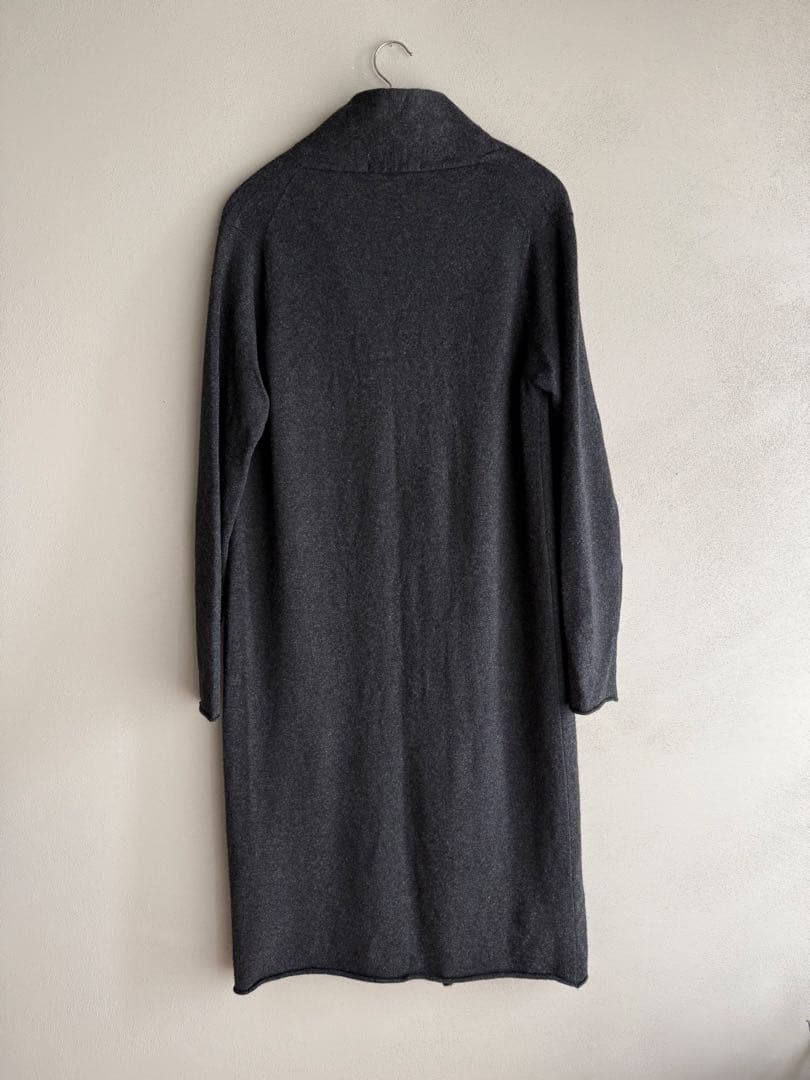 【美品】evam eva 上質ウール ロングカーディガン