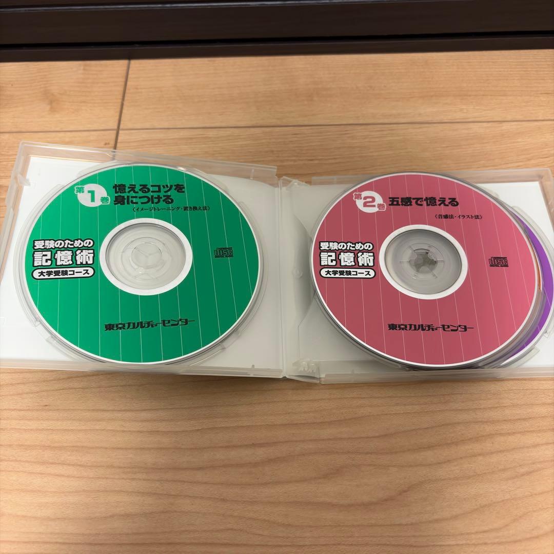 【未使用・完品】受験のための記憶術 大学受験コース 東京カルチャーセンター
