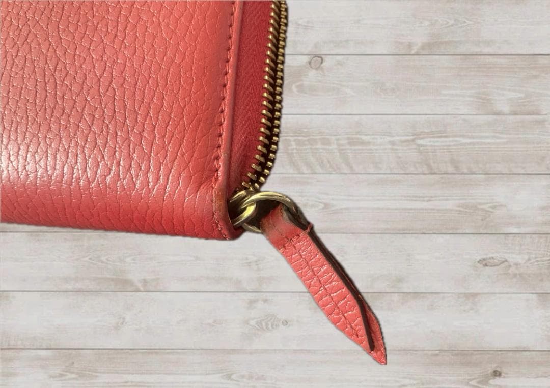 GUCCI グッチ GGロゴ ラウンドファスナー長財布