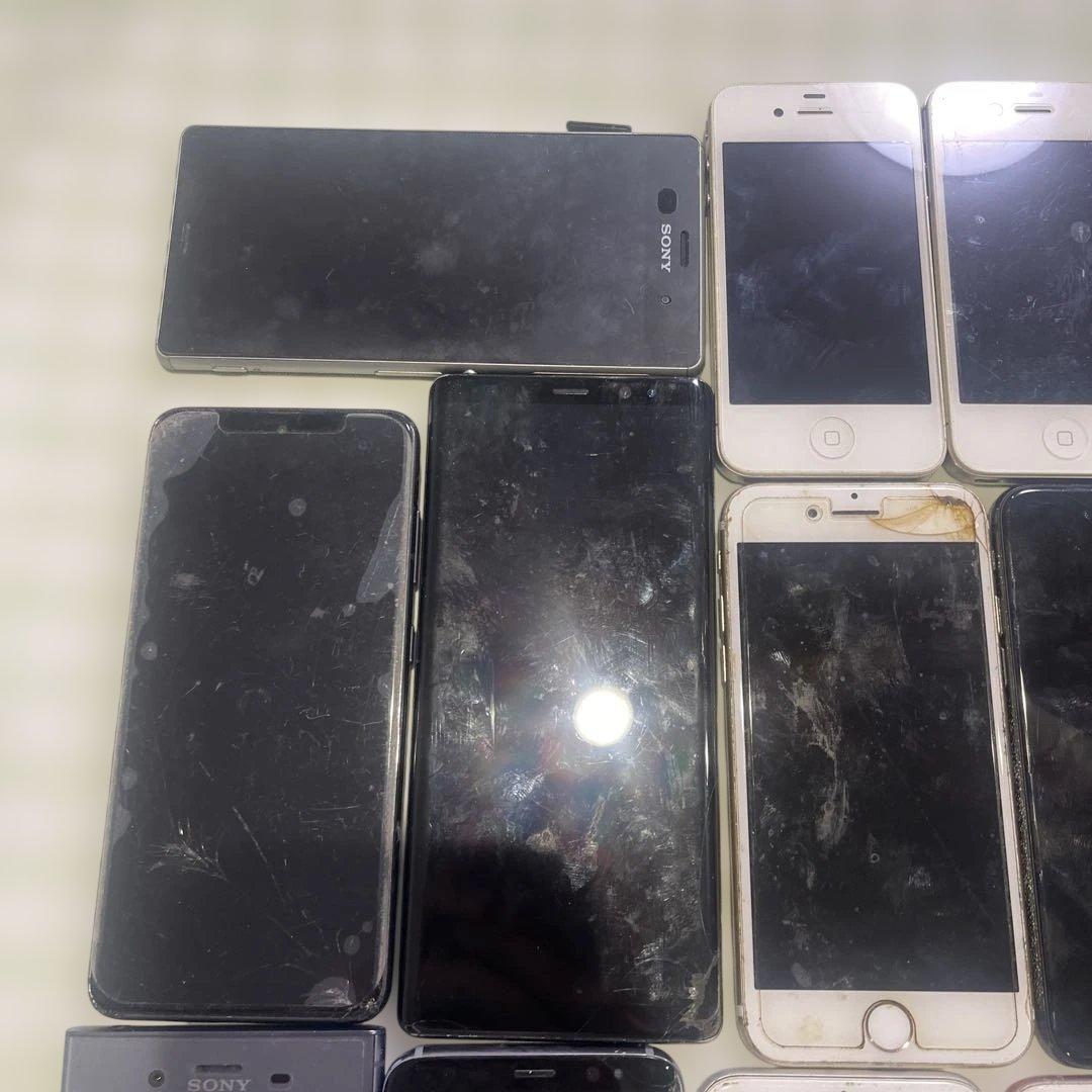 iPhone 13台、Android6台　ジャンク