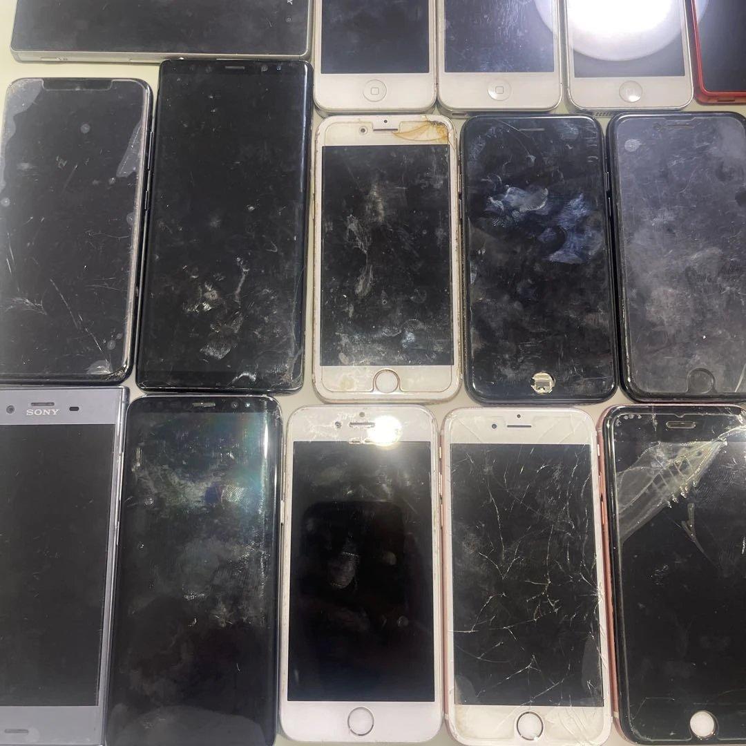 iPhone 13台、Android6台　ジャンク