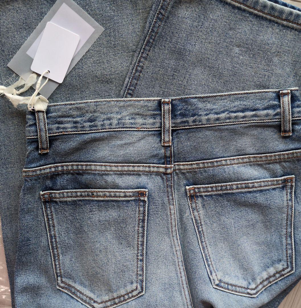 未使用品todayful Cary's Denimライトブルー 24デニムパンツ