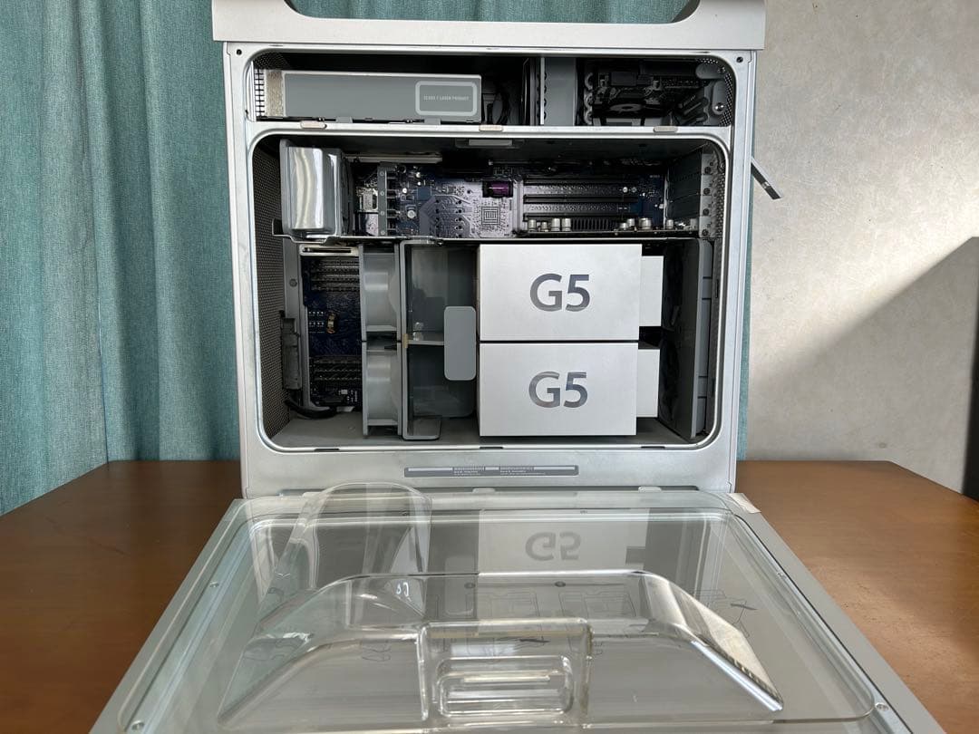 【完動品】PowerMac G5 +純正キーボード 4世代OS インストーラー付