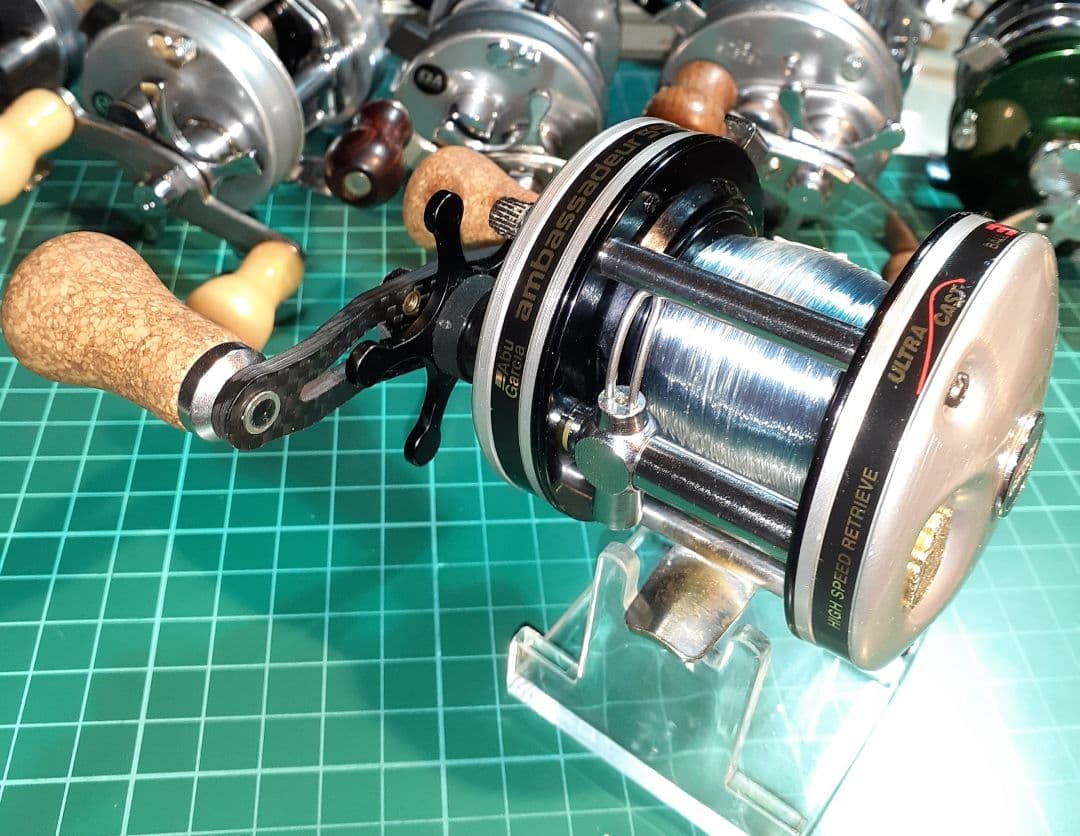 アブガルシア ABU アンバサダー5500-C3 ハンドルカスタム