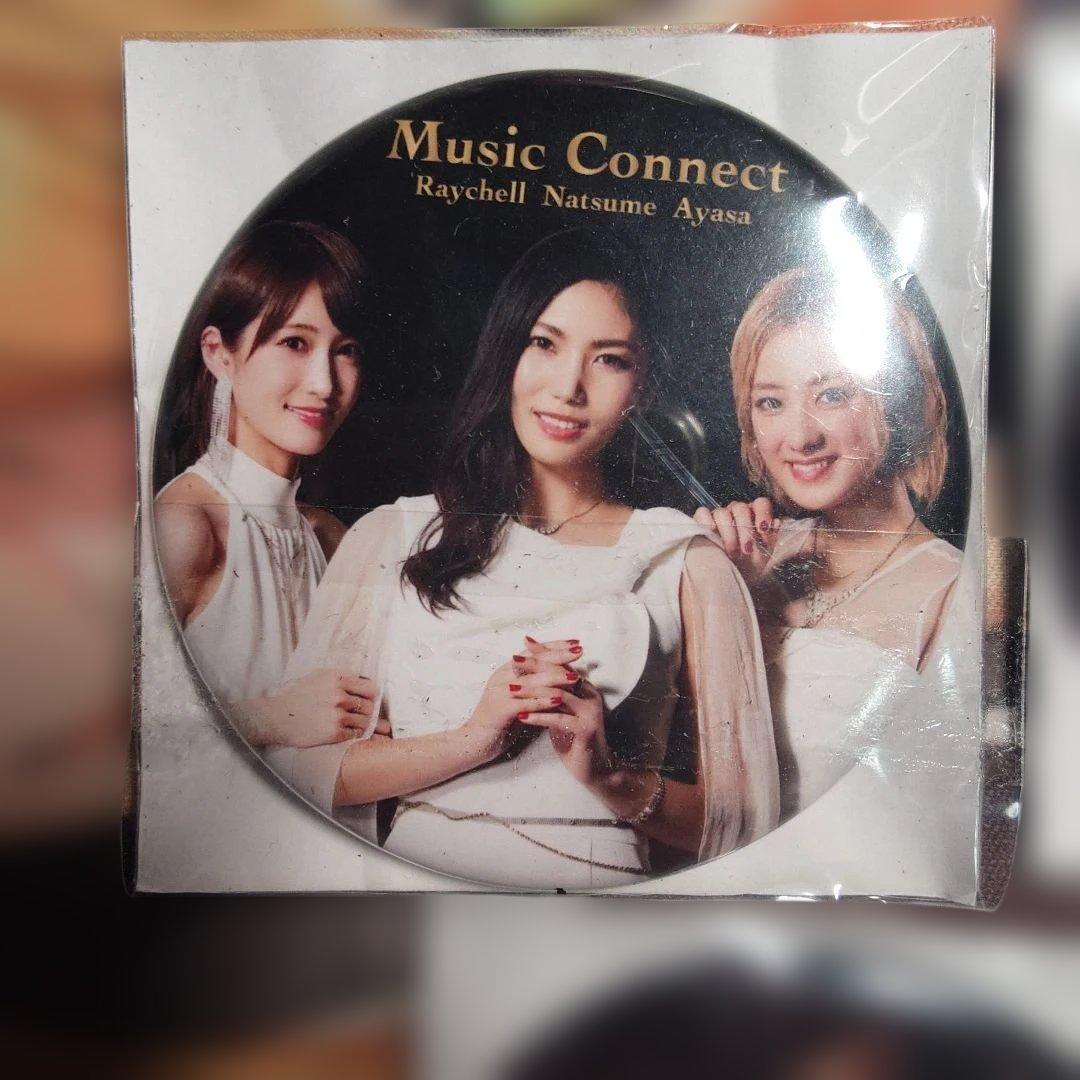 MusicConnect　丸缶バッチ　Raychell　Ayasa
