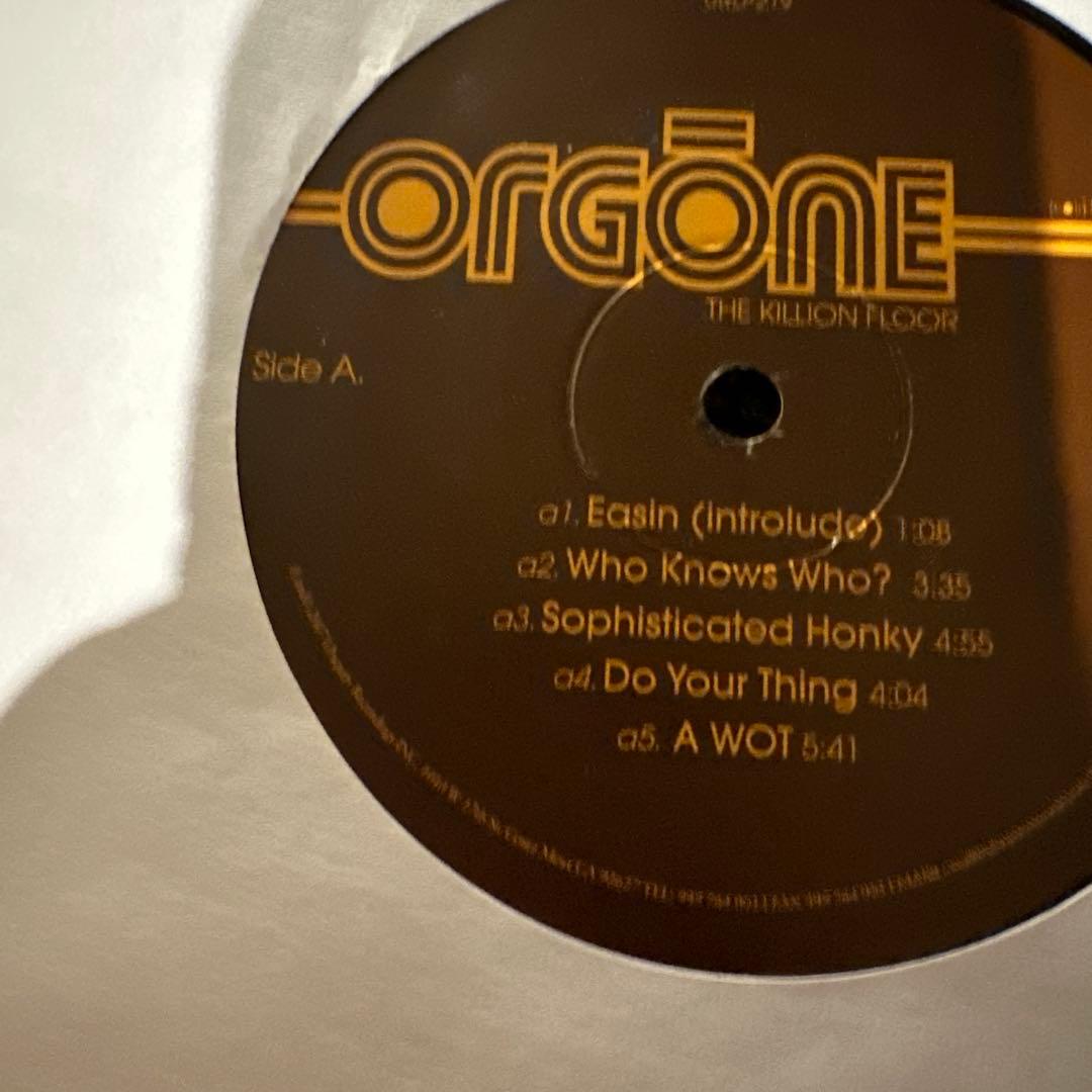 Orgone The Killion Floor アナログレコード