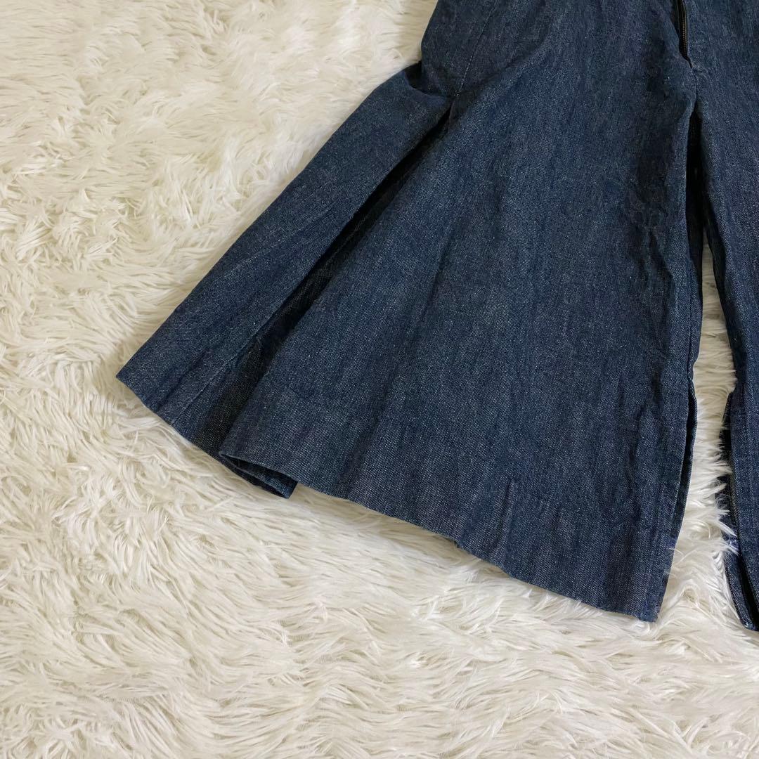 KAPITAL キャピタル　ワイド　デニムパンツ　クロップドXS レディース