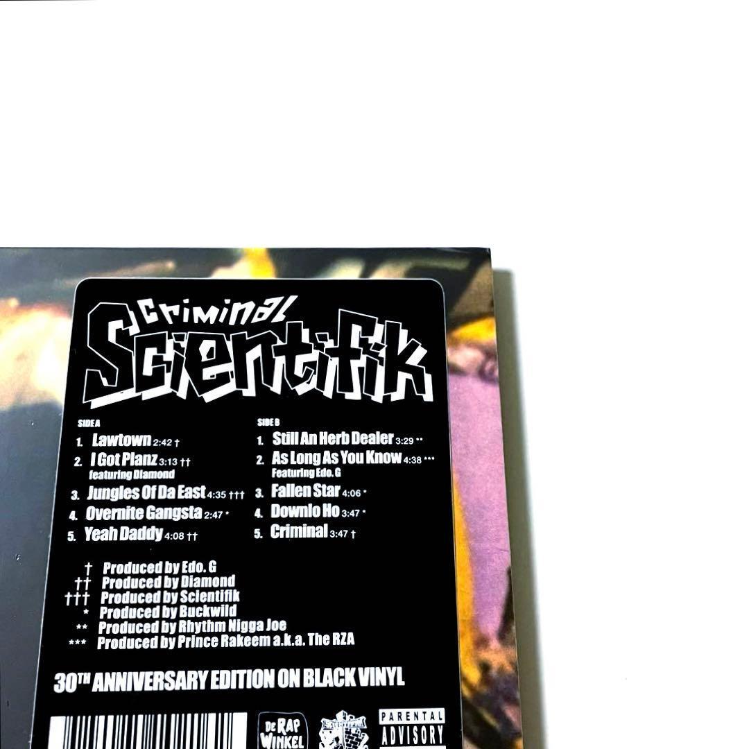 未開封 Scientifik / Criminal LP レコード