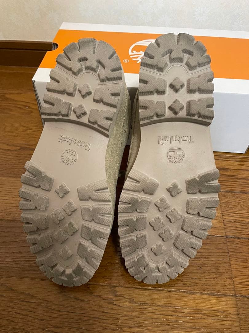 ネルネル　timberland スエードデッキシューズ　ベージュ