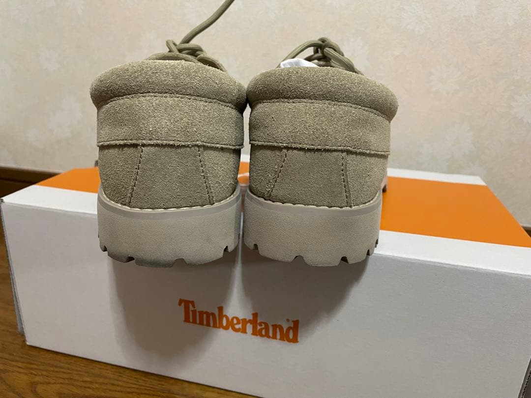 ネルネル　timberland スエードデッキシューズ　ベージュ