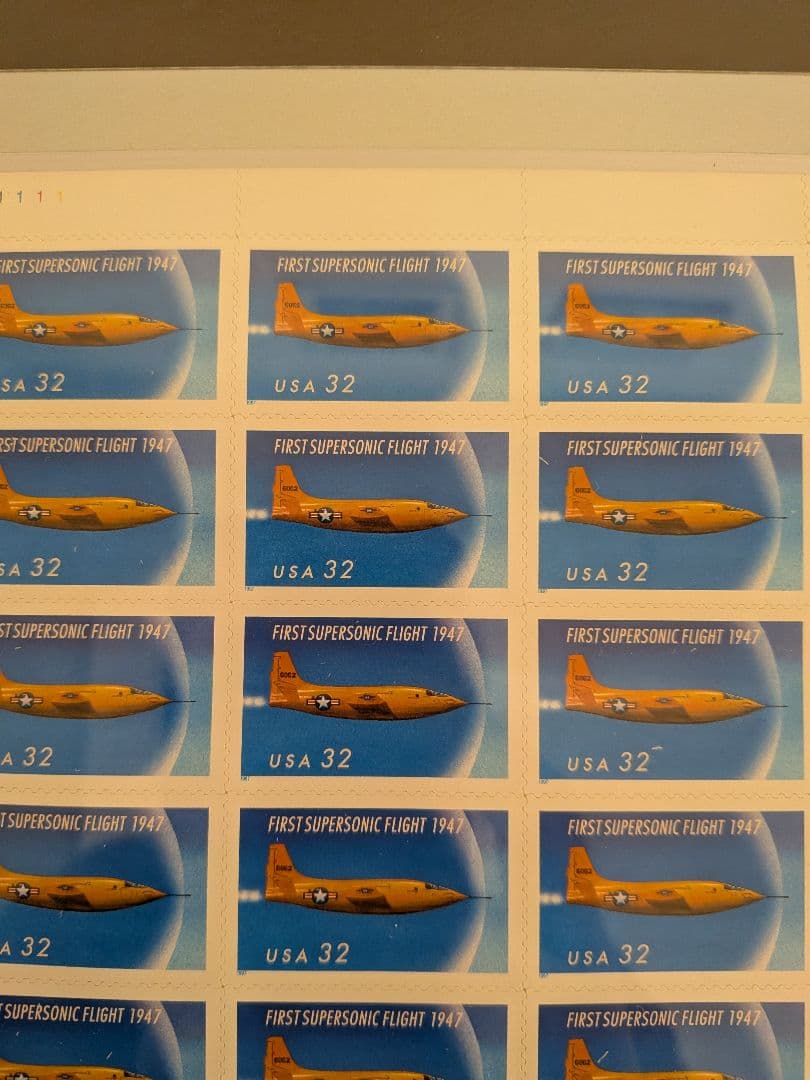 旧リアルマッコイズ　Chuck Yeager 50周年記念切手　ビデオ付