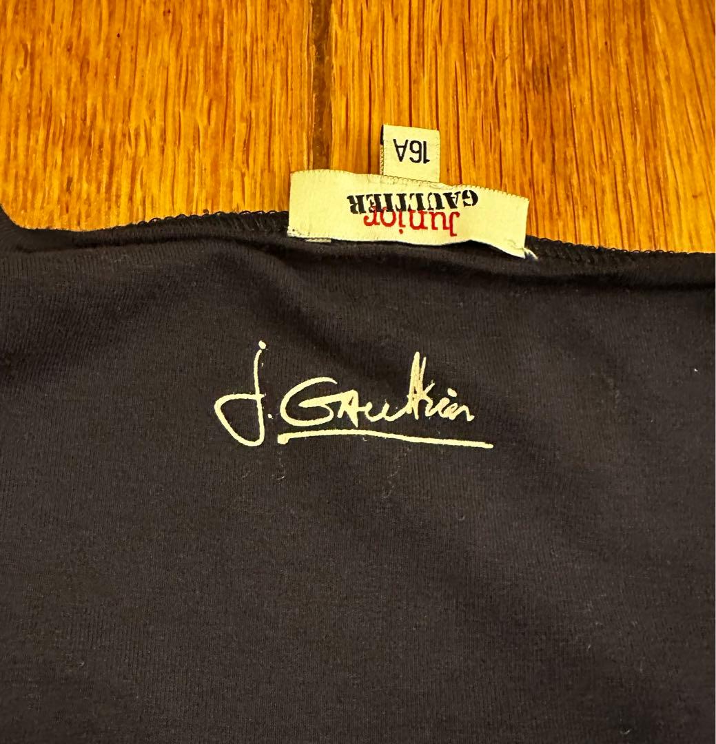 専用！JUNIOR GAULTIER ジュニアゴルチエ　　転写プリントワンピース