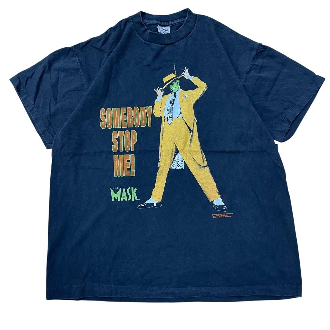 THE MASK マスク 映画 Tシャツ ムービー プリント ブラック L