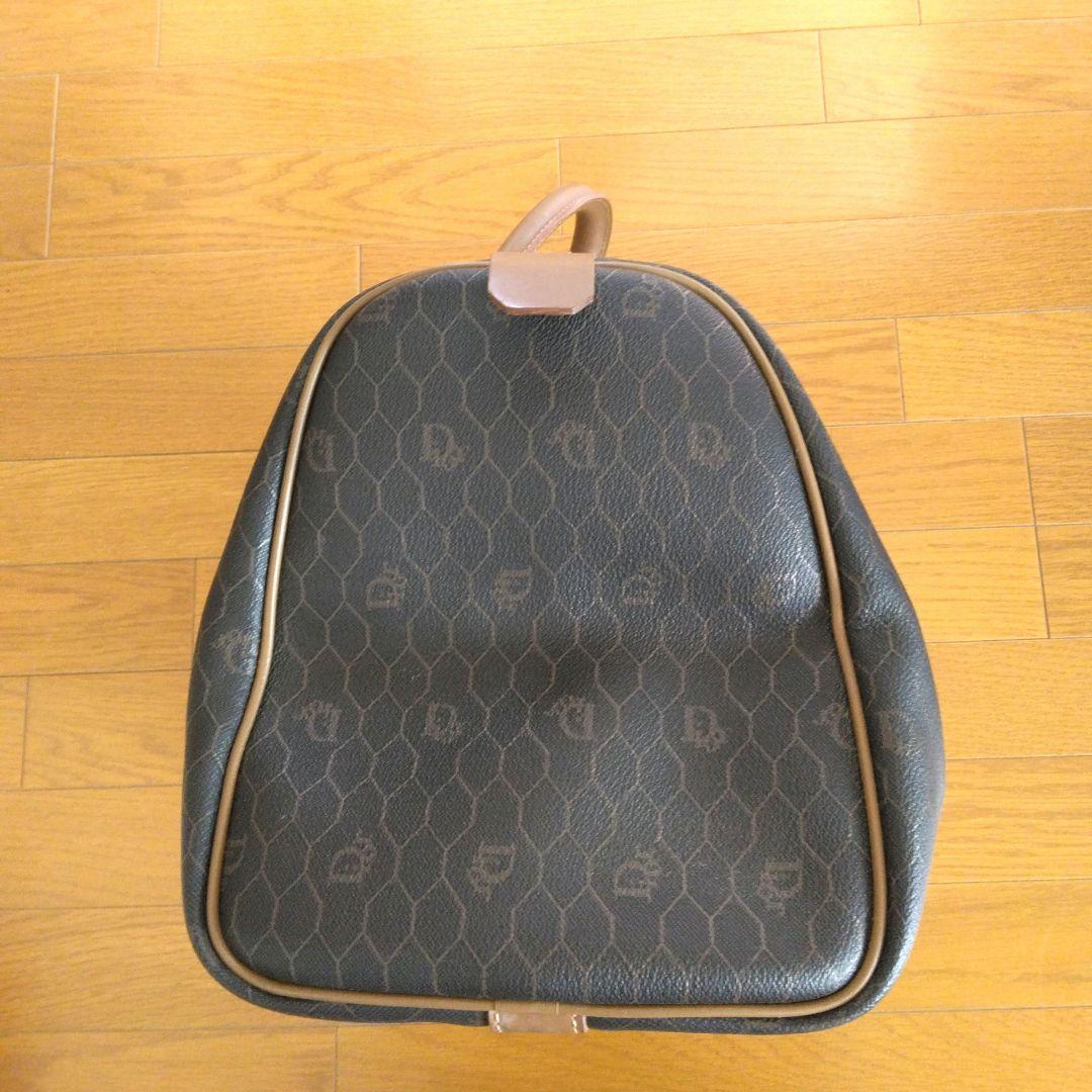 美品　Christian　Dior　ボストンバッグ　ハニカム柄　大容量