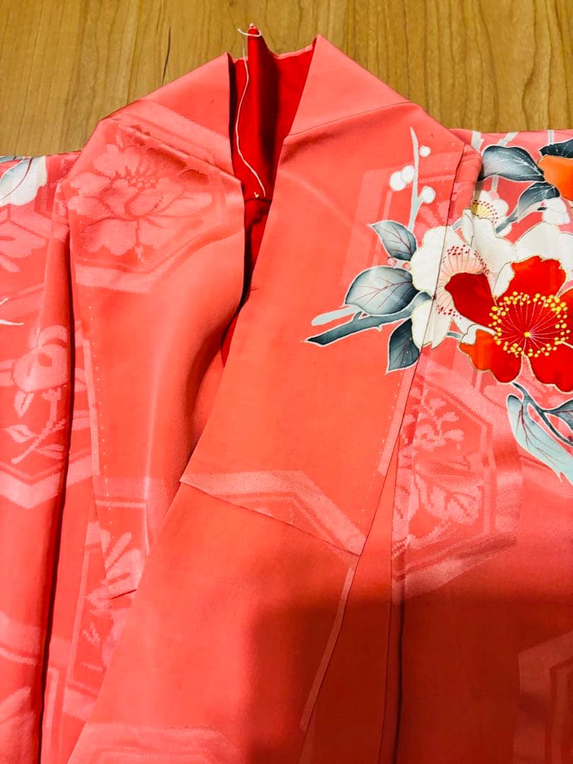 限定価格‼️ アンティーク綺麗な花柄ピンクと２点セット
